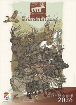 Cartel de la Feria de la Caza de Brazatortas.