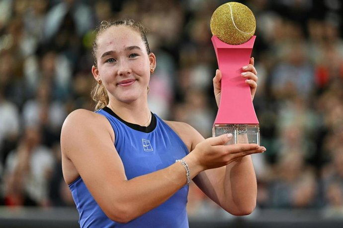 Mirra Andreeva, campeona del torneo de Linz