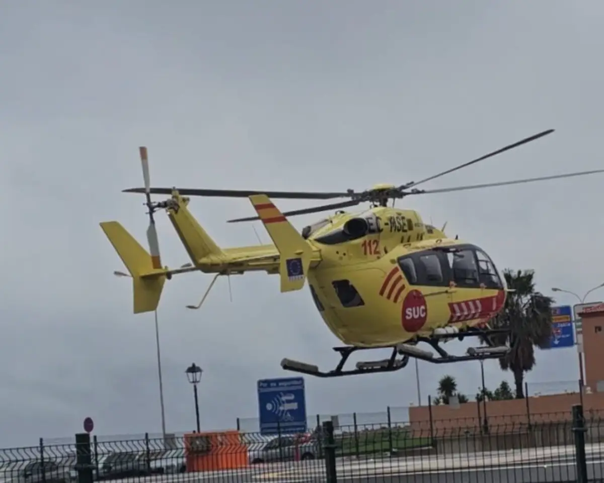 El helicóptero del SUC