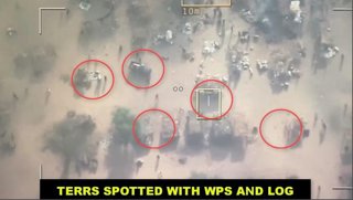 Mercado bombardeado en Jilli, en Nigeria