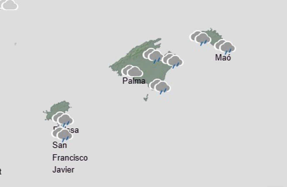 El tiempo hoy, lunes 13 de abril, en Baleares.