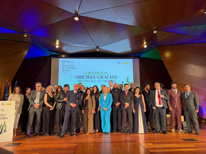 GALARDONADOS Gala de Premios del Instituto de Cultura Gitana XVIII