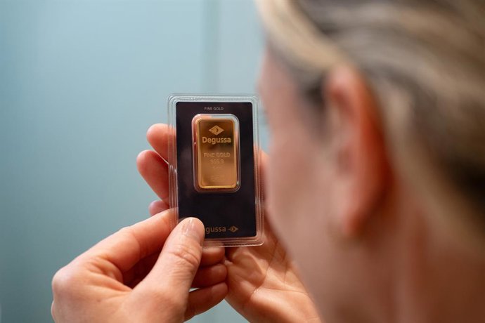 Lingotes de oro Degussa de 1oz