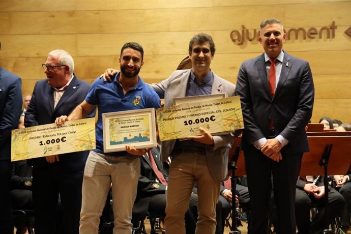 La Filarmónica Beethoven de Campo de Criptana gana el 78 Certamen Nacional de Bandas de 'Ciudad de Cullera'