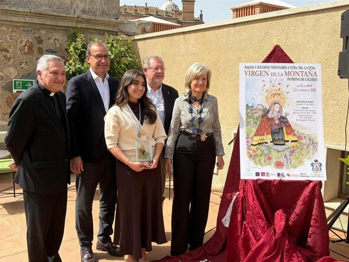 Presentación de los actos de la Bajada de la Virgen de la Montaña de Cáceres