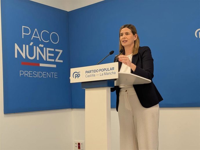 La secretaria general del PP Carolina Agudo