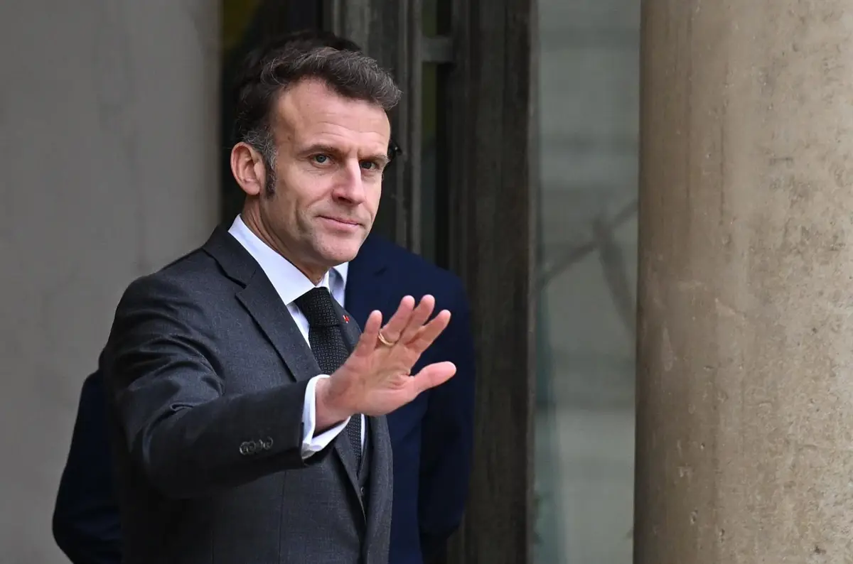 El presidente francés, Emmanuel Macron.