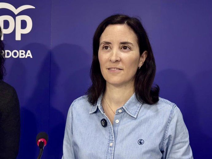 La senadora del Partido Popular de Córdoba, Cristina Casanueva.