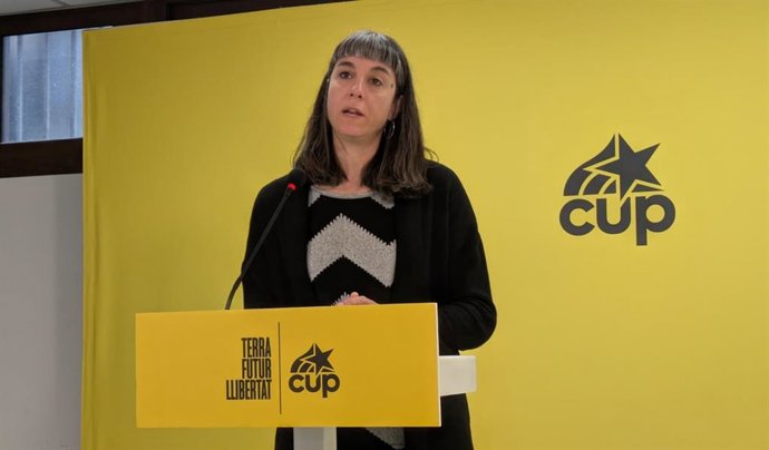 La portaveu de la CUP, Su Moreno