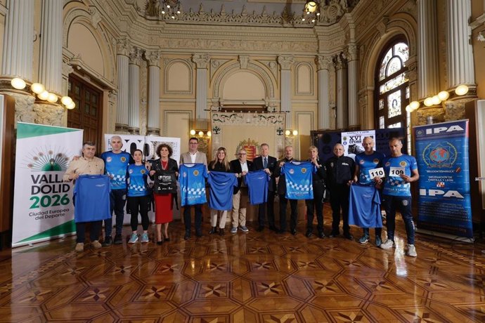 Presentación del XVI Cross de la Policía Municipal de Valladolid.