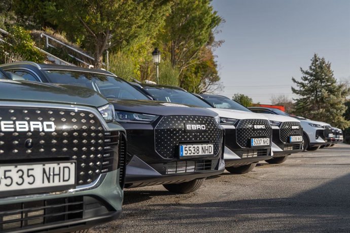 Diferentes modelos de Ebro.