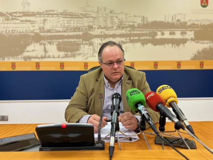 Archivo - El concejal de Urbanismo en el Ayuntamiento de Talavera de la Reina, Benedicto García.