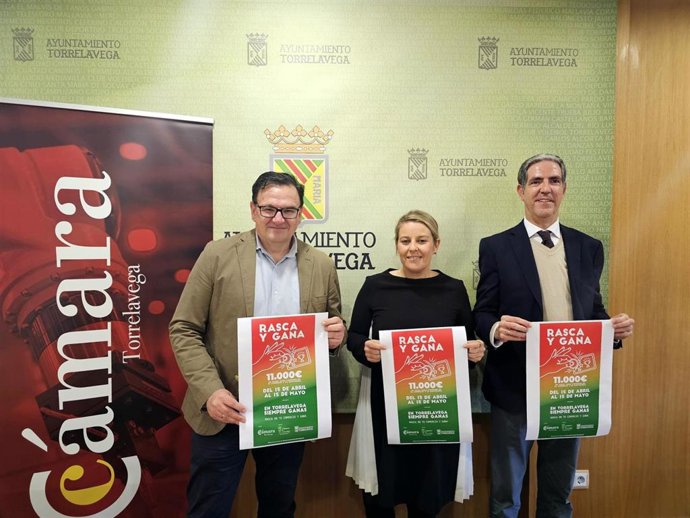 Torrelavega lanza la campaña comercial 'Rasca y Gana' con 11.000 euros en premios para incentivar las compras