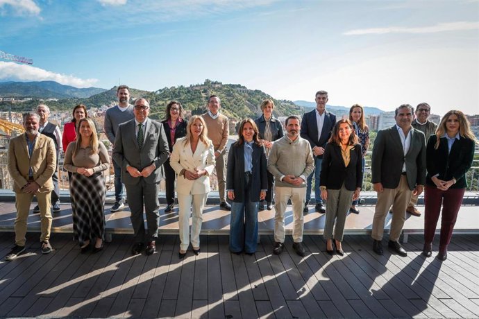 Presentación de la candidatura del PP de Málaga para las próximas elecciones autonómicas del 17 de mayo.