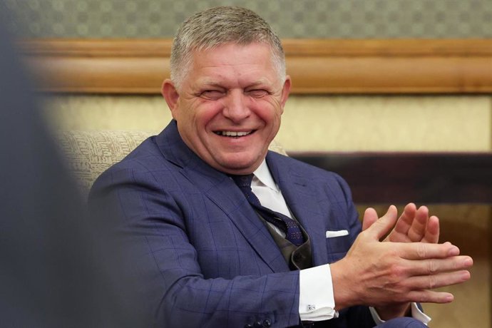 Archivo - El primer ministro de Eslovaquia, Robert Fico.