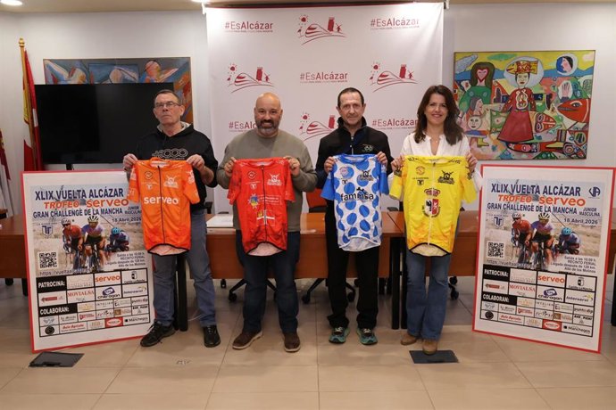 Presentación de la 49ª Vuelta Ciclista a Alcázar de San Juan.