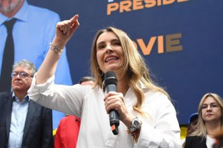 Archivo - La candidata a la Presidencia de Colombia, Paloma Valencia.
