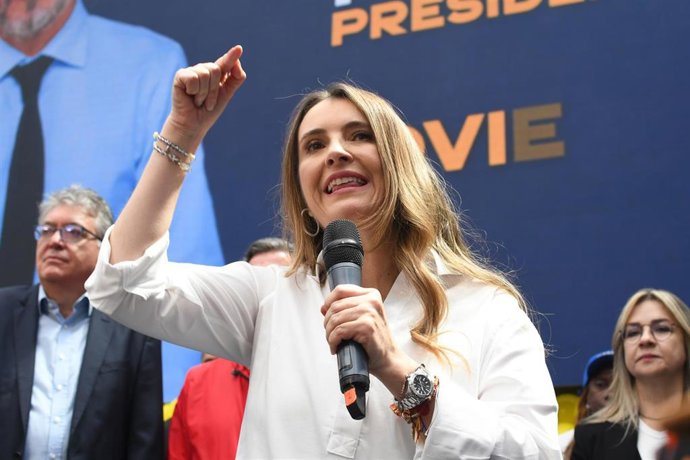 Archivo - La candidata a la Presidencia de Colombia, Paloma Valencia.