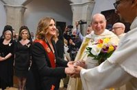 Catalá exalta la figura de San Vicente Ferrer y destaca el "honor" de que València "continúe su llegado"