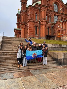 Un grupo de adolescentes del Consejo Local de Infancia y Adolescencia (CLIA) de San Javier participa en un programa educativo Erasmus+ en Finlandia