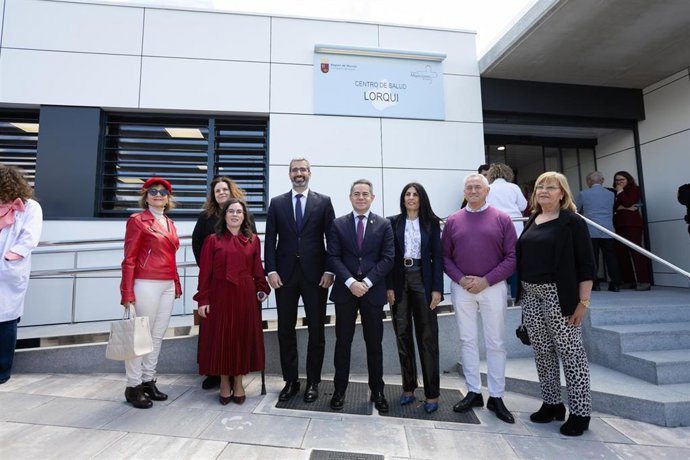 Inauguración del nuevo centro de salud de Lorquí