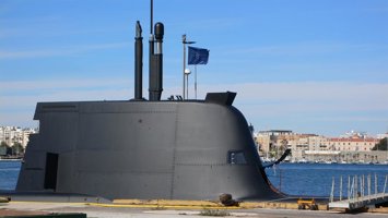 Imagen de un submarino.