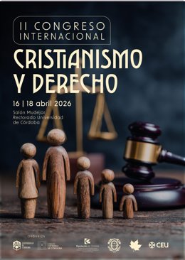 Cartel del II Congreso Internacional Cristianismo y Derecho.