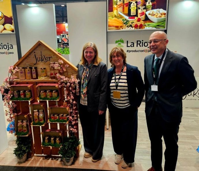 El Gobierno de La Rioja acompaña a 16 empresas agroalimentarias de la región que comercializan productos de alta calidad en el 39 Salón Gourmets