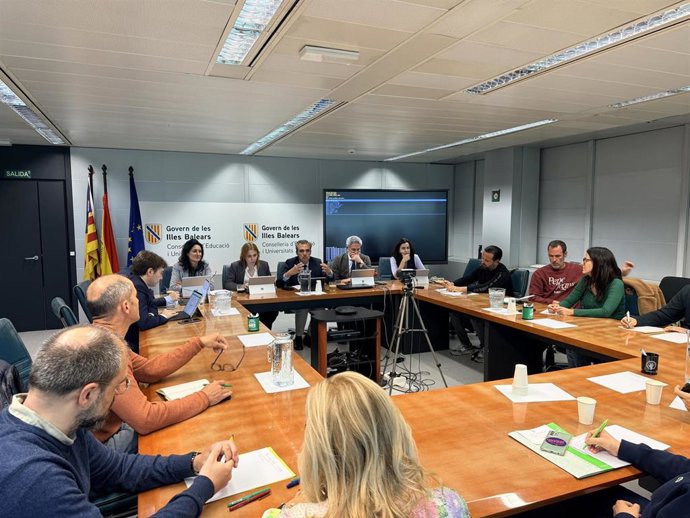 Reunión de la Junta de Personal Docente no Universitario de Mallorca