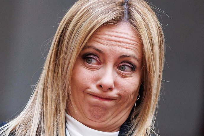 Archivo - La primera ministra italiana, Giorgia Meloni