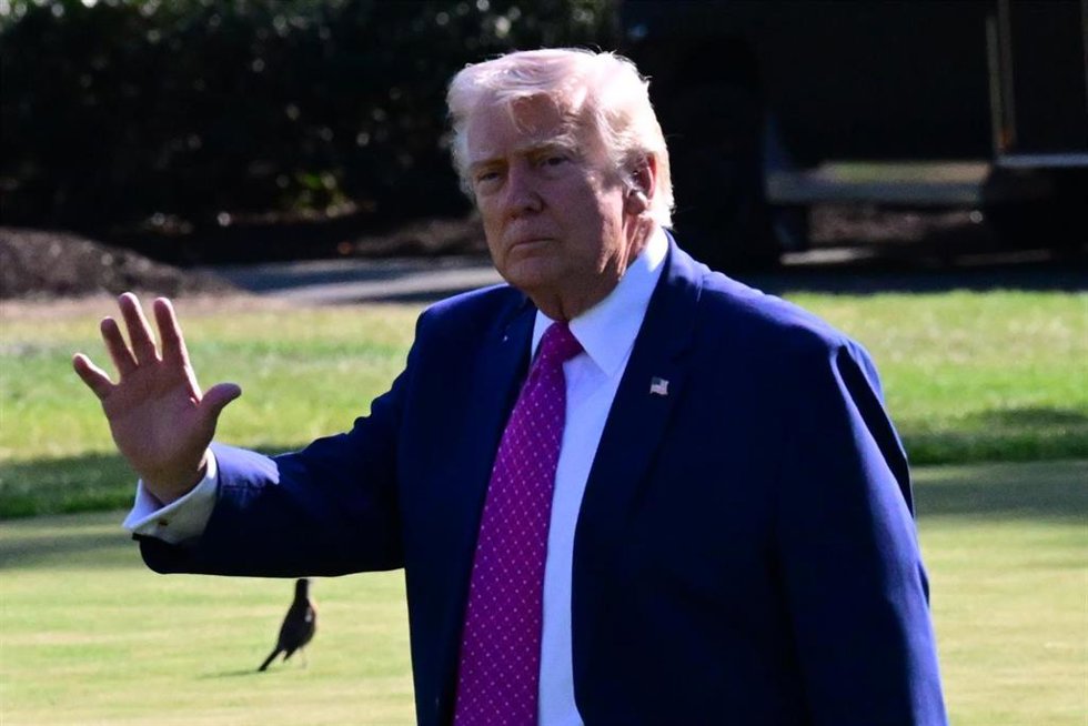 El presidente estadounidense, Donald Trump