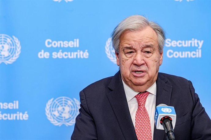 El secretario general de Naciones Unidas, António Guterres