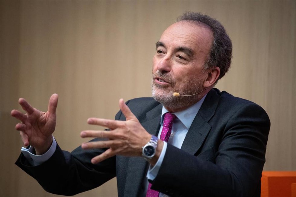 Archivo - El magistrado del Tribunal Supremo Manuel Marchena participa en el coloquio '¿Está la Justicia amenazada?’, en el Aula Magna del Campus Almansa de CUNEF Universidad, a 30 de octubre de 2025, en Madrid (España). 