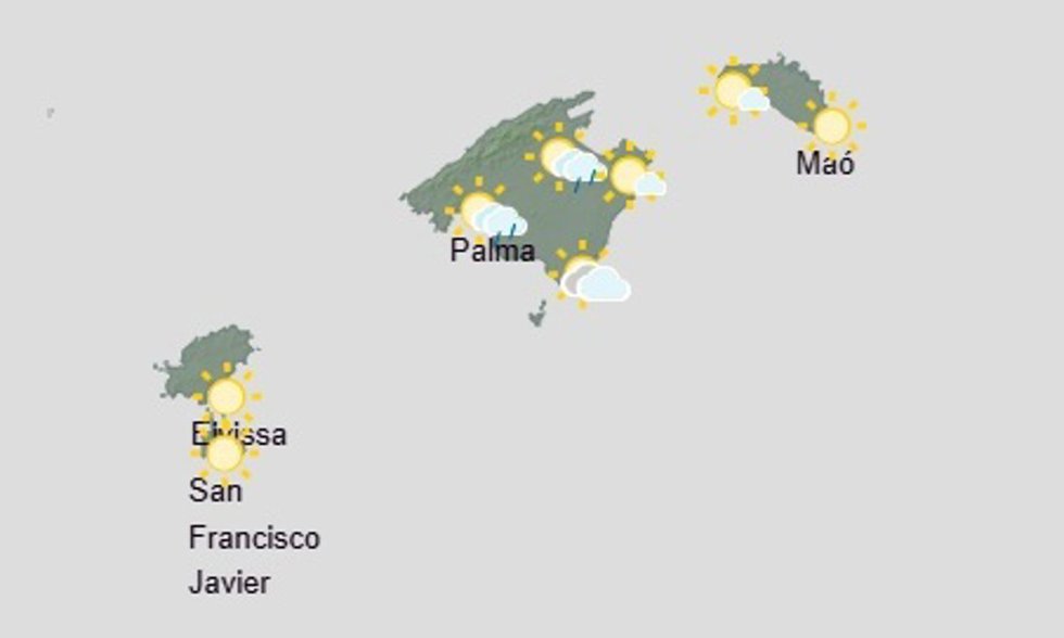 El tiempo hoy, martes 14 de abril, en Baleares,
