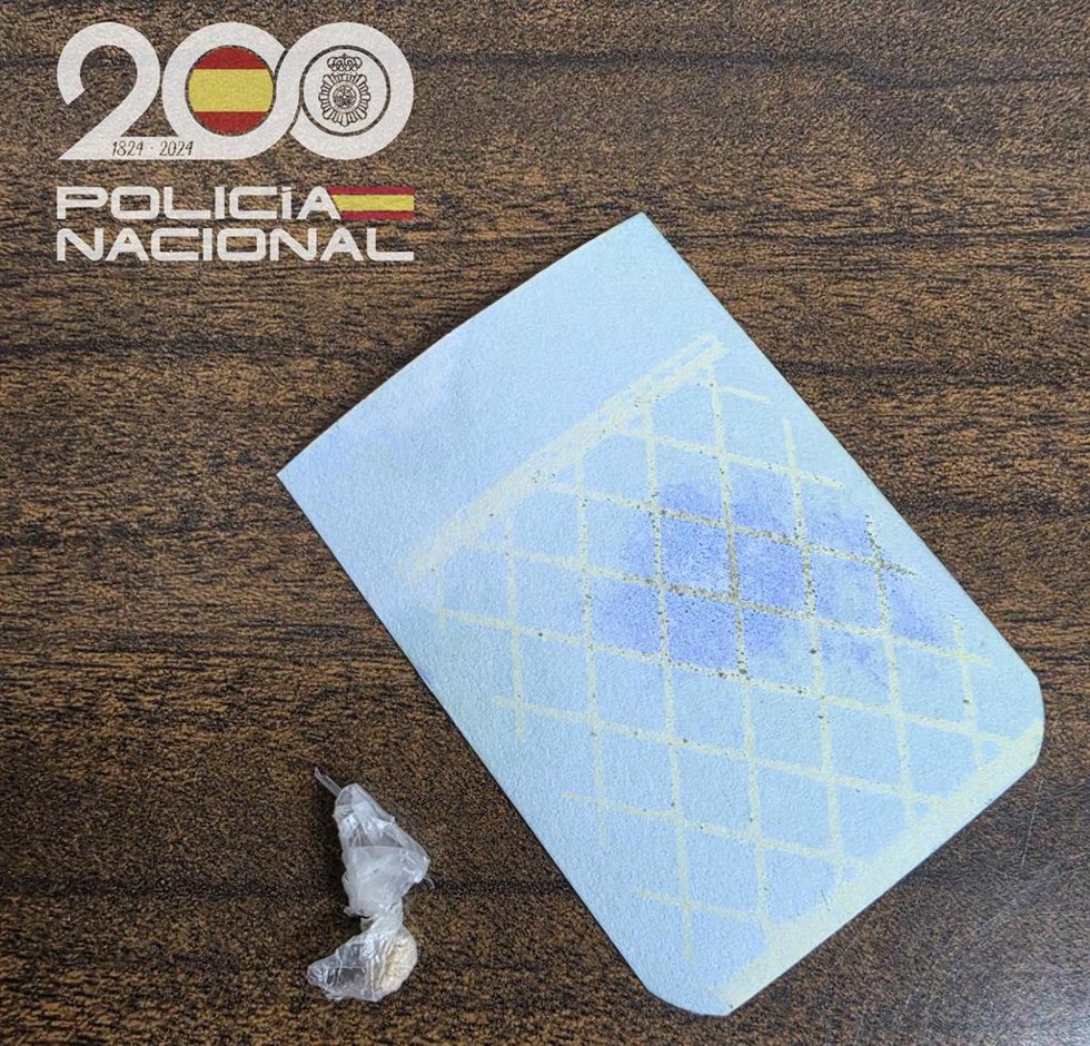 Droga intervenida.