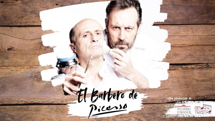 Cartel de la 'El barbero de Picasso', que se pondrá en escena este viernes en el Auditorio de León.