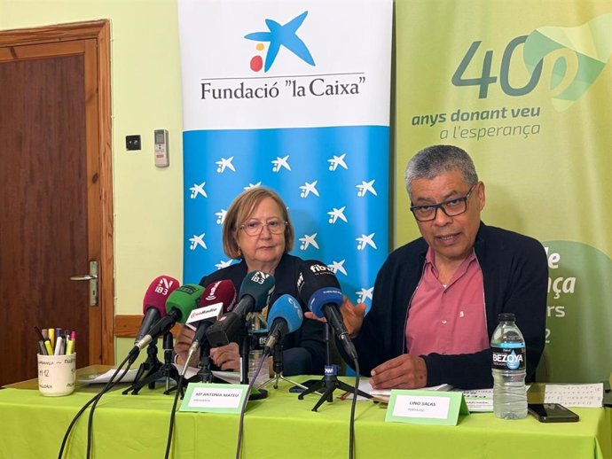 Presentación de los datos del Teléfono de la Esperanza de Baleares.