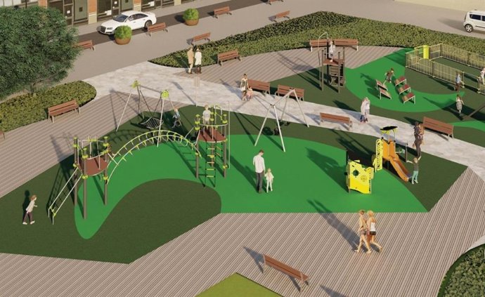 Archivo - Bilbao destinará más de 1,3 millones a renovar y cubrir los juegos infantiles de la plaza de la Grúa en Santutxu