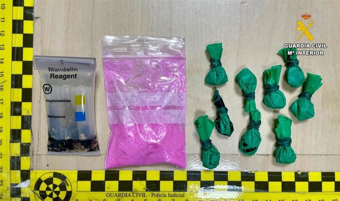 Sustancias intervenidas en Navalmoral de la Mata