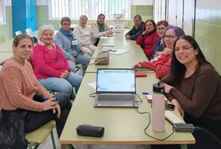 Participantes del proyecto ‘Grandes Personas Distrito 5 Huelva: Ciencia ciudadana para un diagnóstico vivo del D5’.