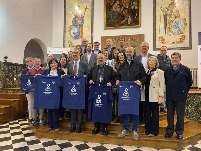Presentación de la 'Fiesta por la Mujer y la Vida'.