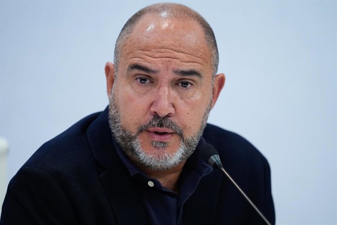 Archivo - Arquivo - Chus Mateo participa da coletiva de imprensa durante sua apresentação como novo técnico da seleção espanhola no Museu da FEB (Federação Espanhola de Basquete), em 23 de setembro de 2025, em Alcobendas, Madri, Espanha.