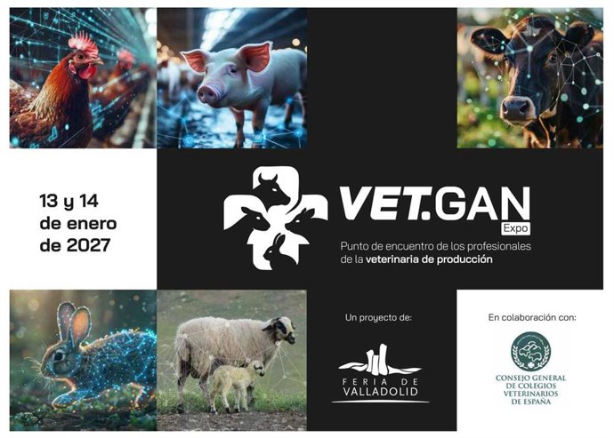 Feria de Valladolid y la Organización Colegial Veterinaria colaboran en la primera edición de VET.GAN