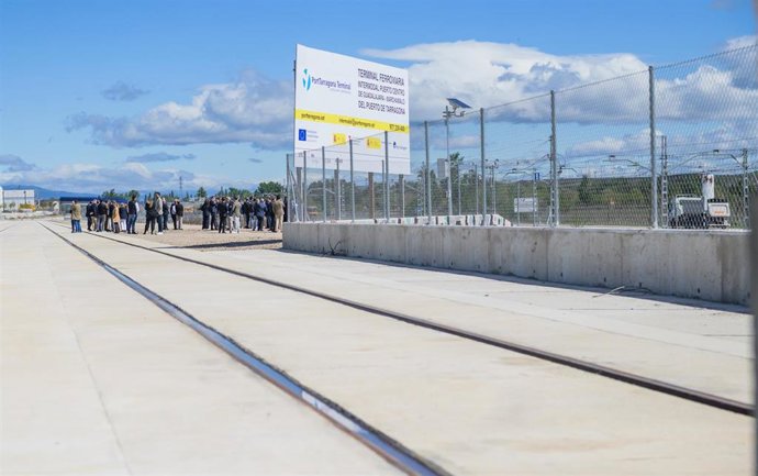 Inauguración del puerto seco de Tarragona Guadalajara-Marchamalo.
