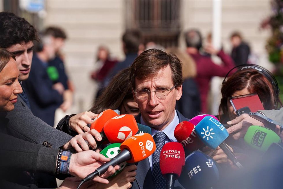 Archivo - El alcalde de Madrid, José Luis Martínez Almeida