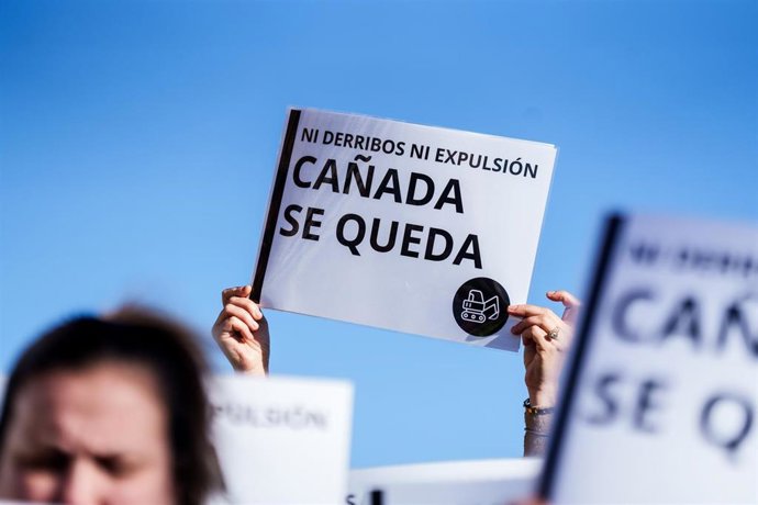 Archivo - Manifestación ‘Cañada se queda’, a 31 de enero de 2026, en Madrid (España).