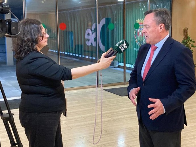 El diputado provincial de Vox, Rafael García Ortiz