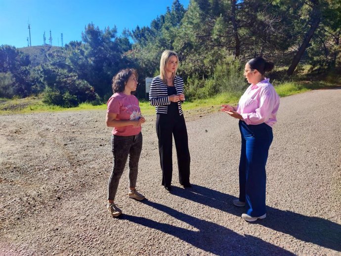 Patricia Alba, Ana Bermúdez y Diana Rubianes en Benahavís