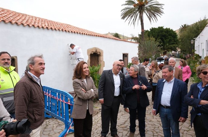 Concluye la rehabilitación de fachadas en la Villa Histórica de Betancuria (Fuerteventura)
