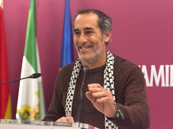 El portavoz del grupo municipal Hacemos Córdoba, Juan Hidalgo.